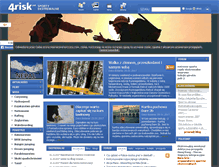Tablet Screenshot of 4risk.net